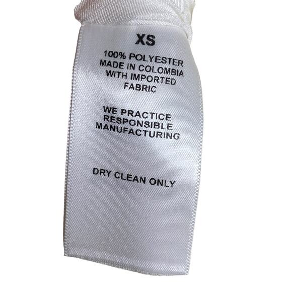 Revolve Nonchalant Label Pilar Pant Trouser Slim Fit Soft Cream White X-Small - Picture 9 of 14